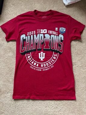 Blue 84 Indiana Hoosiers Crimson Champions T-Shirt